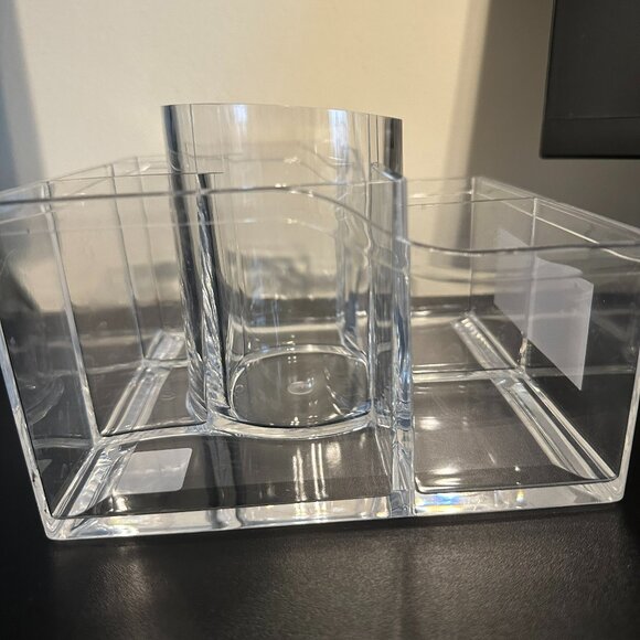 “The Heiress” Multi-Purpose Organizer – Clear Acrylic Storage Bin - Picture 9 of 11